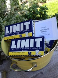 Vintage Linit Strach packages